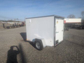 New 2025 Covered Wagon 5x8 Gold Series w/ Extra Height & Ramp