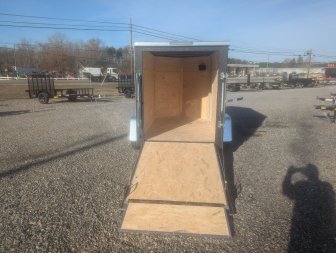 New 2025 Covered Wagon 5x8 Gold Series w/ Extra Height & Ramp