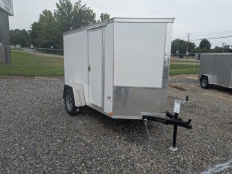 New 2025 Covered Wagon 5x8 Gold Series w/ Extra Height & Ramp