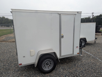 New 2025 Covered Wagon 5x8 Gold Series w/ Extra Height & Ramp