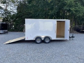 New 2025 Covered Wagon 7x14 Gold Series w/ Ramp