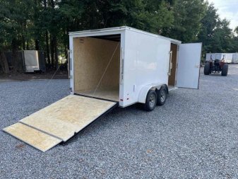 New 2025 Covered Wagon 7x14 Gold Series w/ Ramp