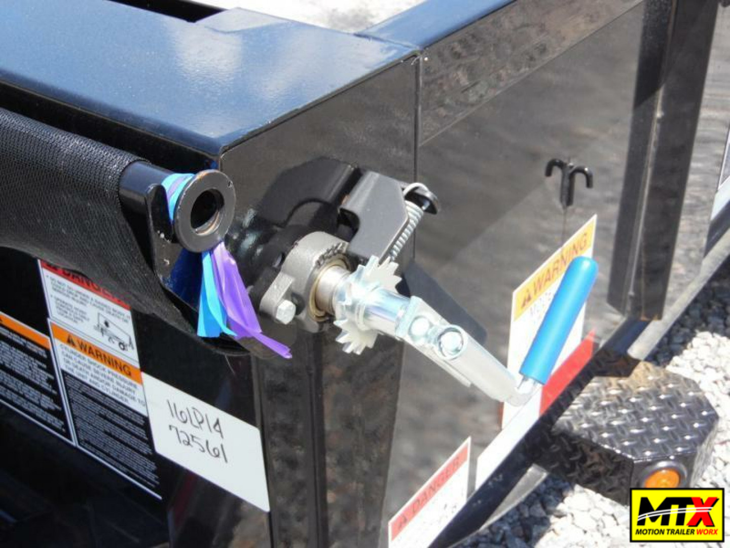 New 2024 Big Tex 7x14 16LP Low Pro 17500K Dump w/ Slide-In Ramps