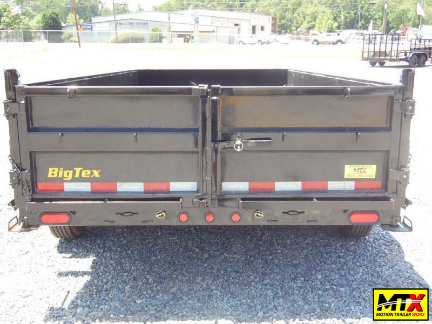 New 2024 Big Tex 7x14 16LP Low Pro 17500K Dump w/ Slide-In Ramps