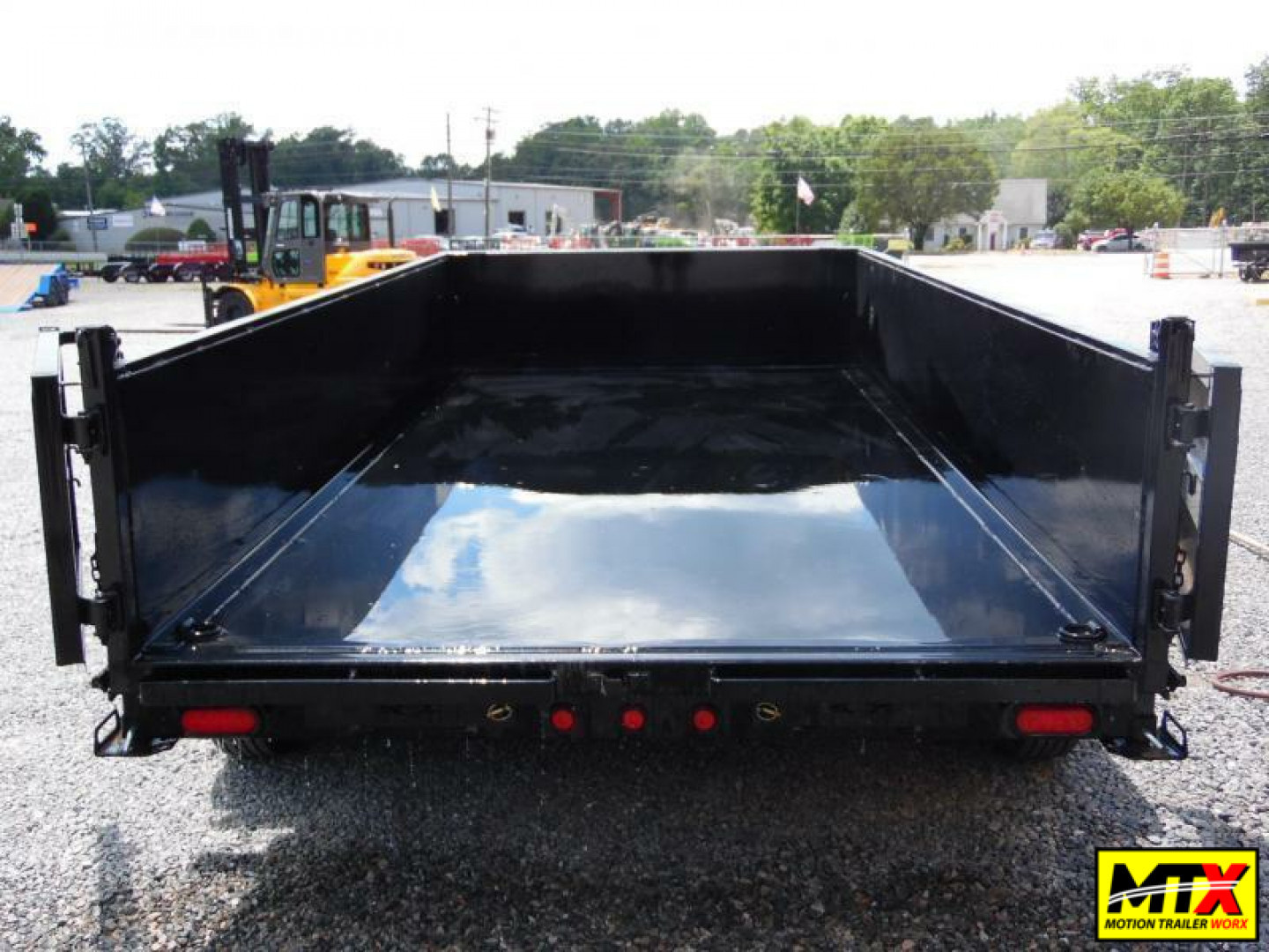 New 2024 Big Tex 7x14 16LP Low Pro 17500K Dump w/ Slide-In Ramps