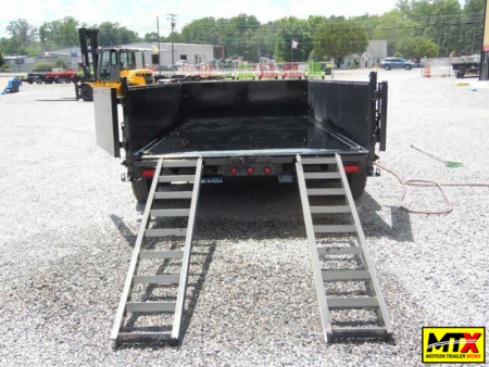 New 2024 Big Tex 7x14 16LP Low Pro 17500K Dump w/ Slide-In Ramps