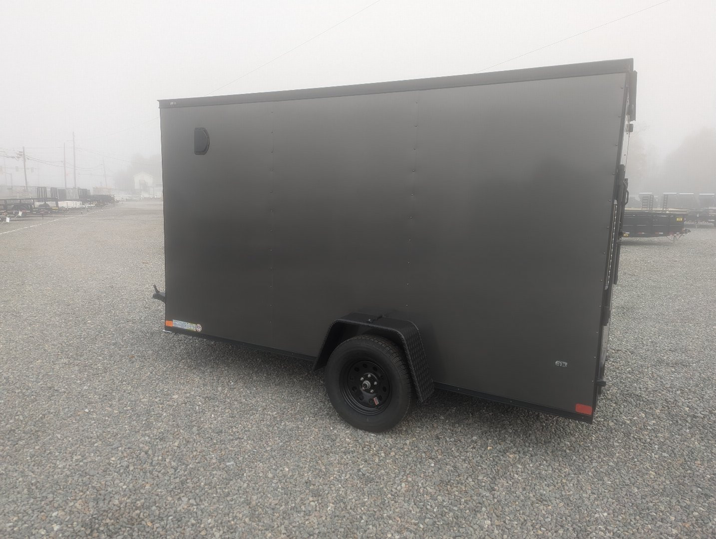 New 2025 Covered Wagon 7x14 Gold Series w/ Ramp and Blackout Package