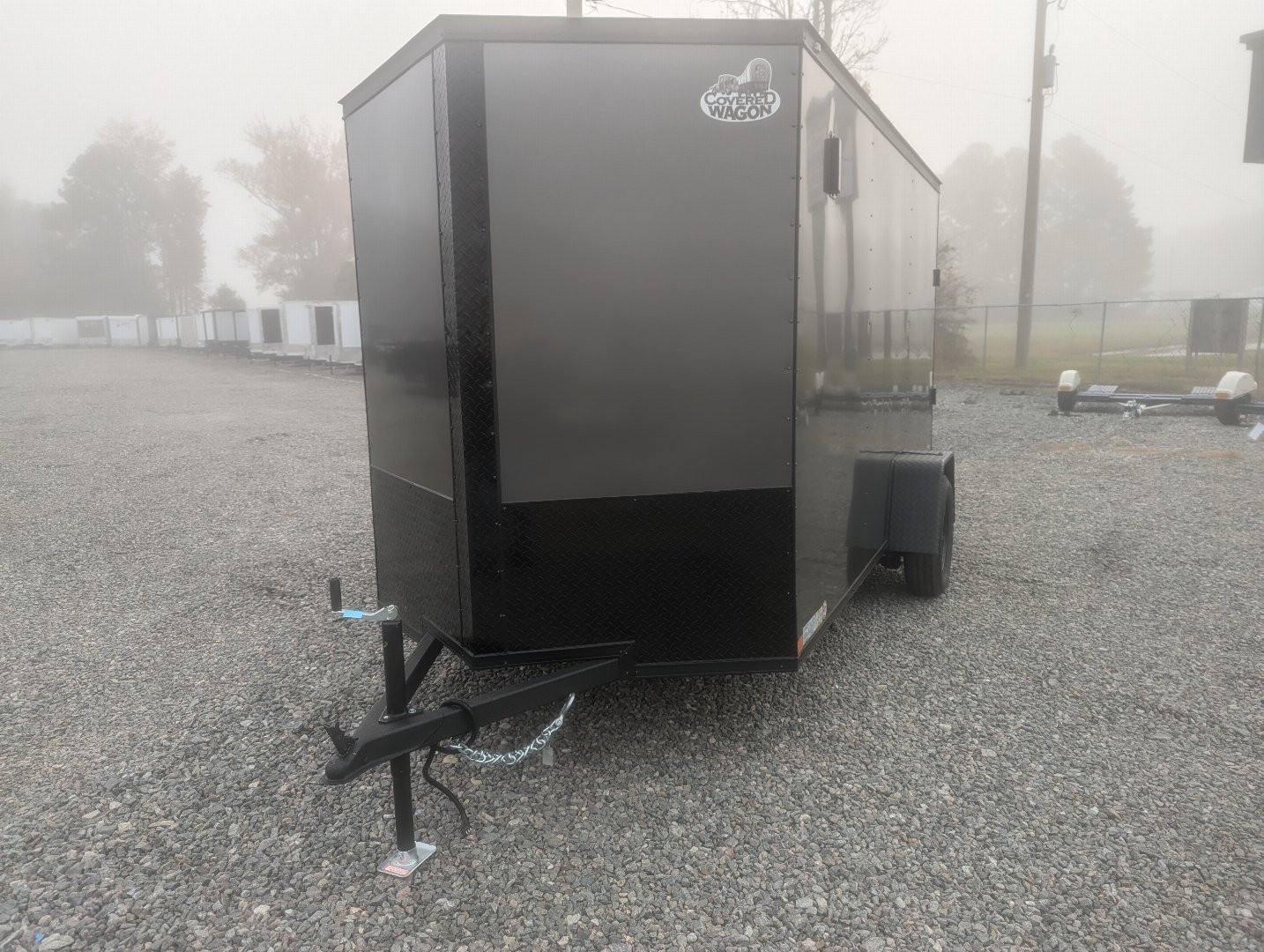 New 2025 Covered Wagon 7x14 Gold Series w/ Ramp and Blackout Package