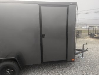 New 2025 Covered Wagon 7x14 Gold Series w/ Ramp and Blackout Package