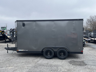 New 2025 Covered Wagon 7x14 Gold Series w/ Ramp and Blackout Package