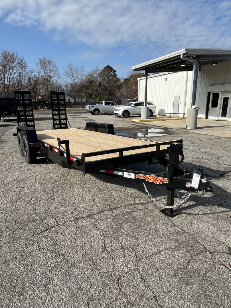 New 2025 Down 2 Earth Trailers 20ft 14K w/ HD Fold up Ramps