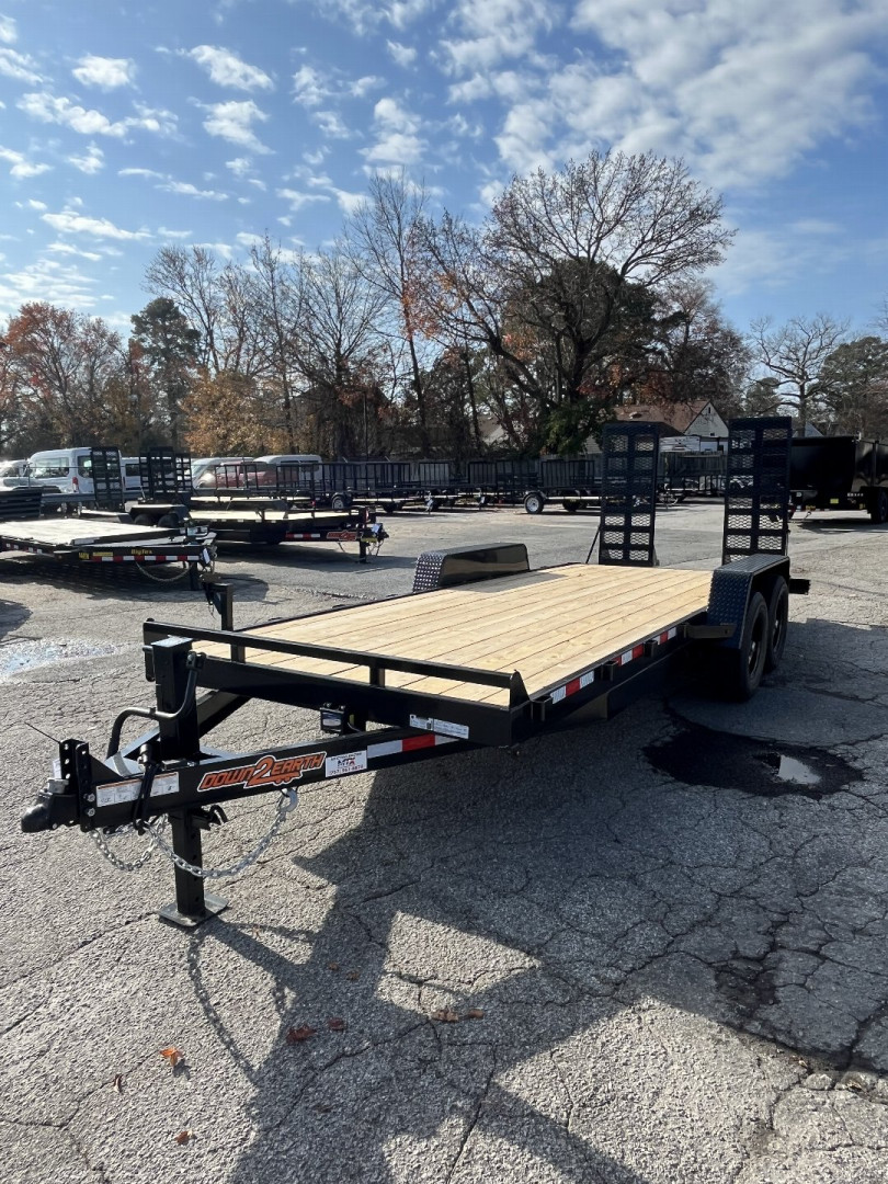 New 2025 Down 2 Earth Trailers 20ft 14K w/ HD Fold up Ramps