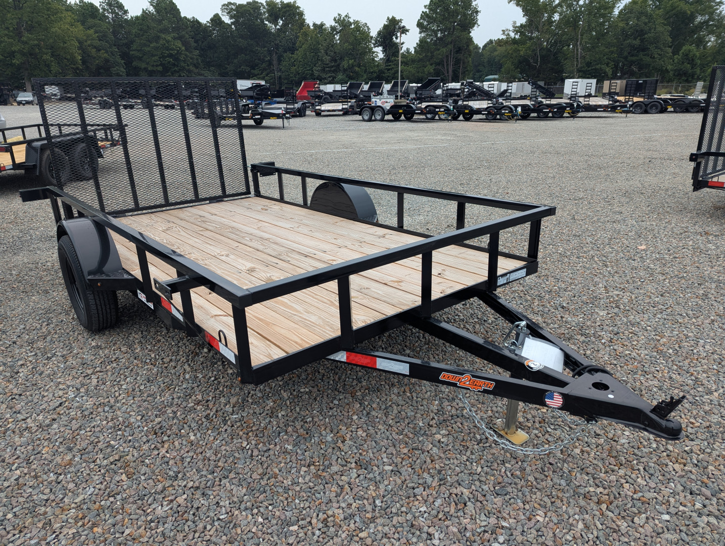 New 2025 Down 2 Earth Trailers 6x12 w/ Gate