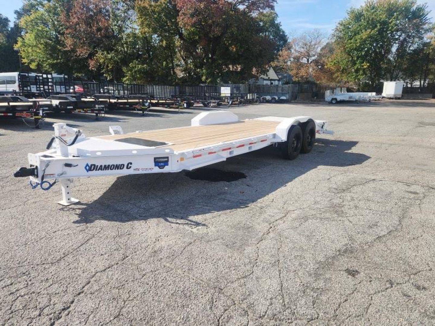 New 2025 Diamond C LPX 208 22' Low Profile Equipment Trailer w/ MAX Ramps 18000 GVWR *Take an additional $200 off selling price*