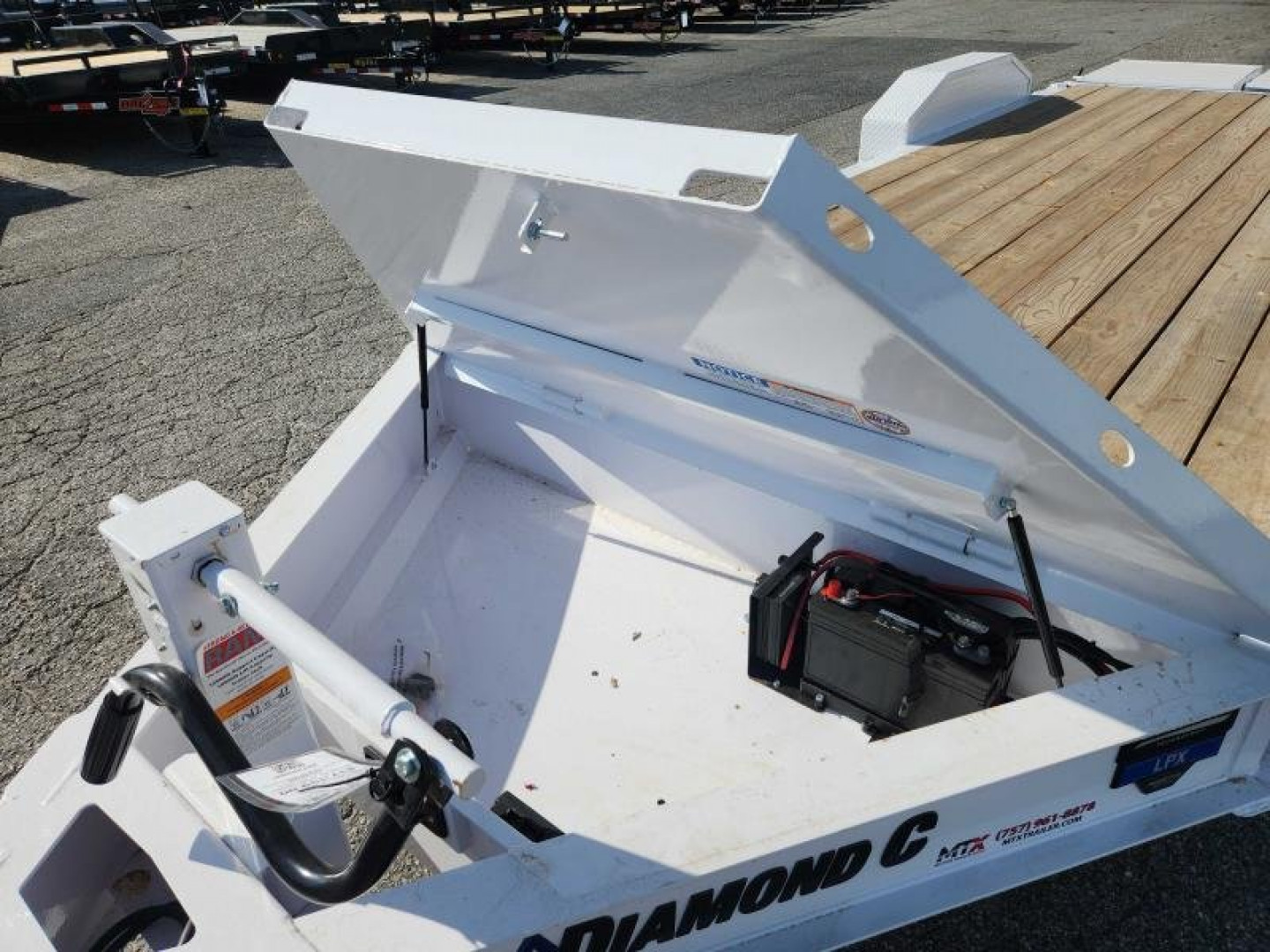 New 2025 Diamond C LPX 208 22' Low Profile Equipment Trailer w/ MAX Ramps 18000 GVWR *Take an additional $200 off selling price*