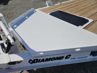 New 2025 Diamond C LPX 208 22' Low Profile Equipment Trailer w/ MAX Ramps 18000 GVWR *Take an additional $200 off selling price*