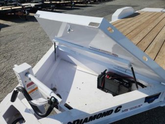 New 2025 Diamond C LPX 208 22' Low Profile Equipment Trailer w/ MAX Ramps 18000 GVWR *Take an additional $200 off selling price*