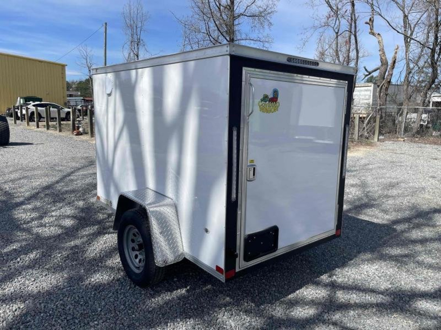 New 2025 Covered Wagon 5x8 Gold Series w/ Single Swing Door