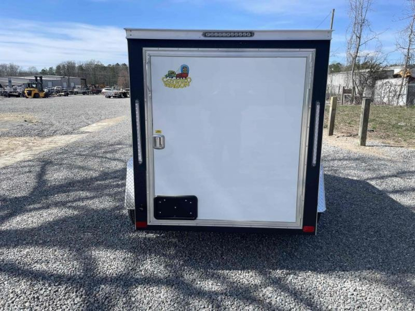 New 2025 Covered Wagon 5x8 Gold Series w/ Single Swing Door