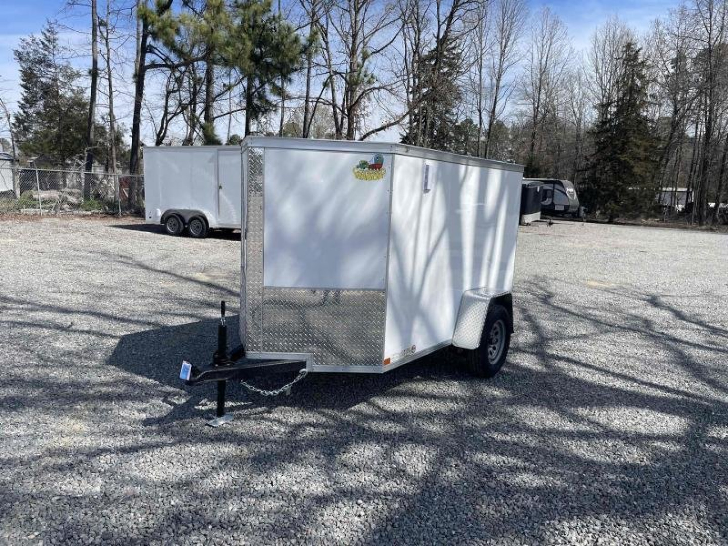 New 2025 Covered Wagon 5x8 Gold Series w/ Single Swing Door