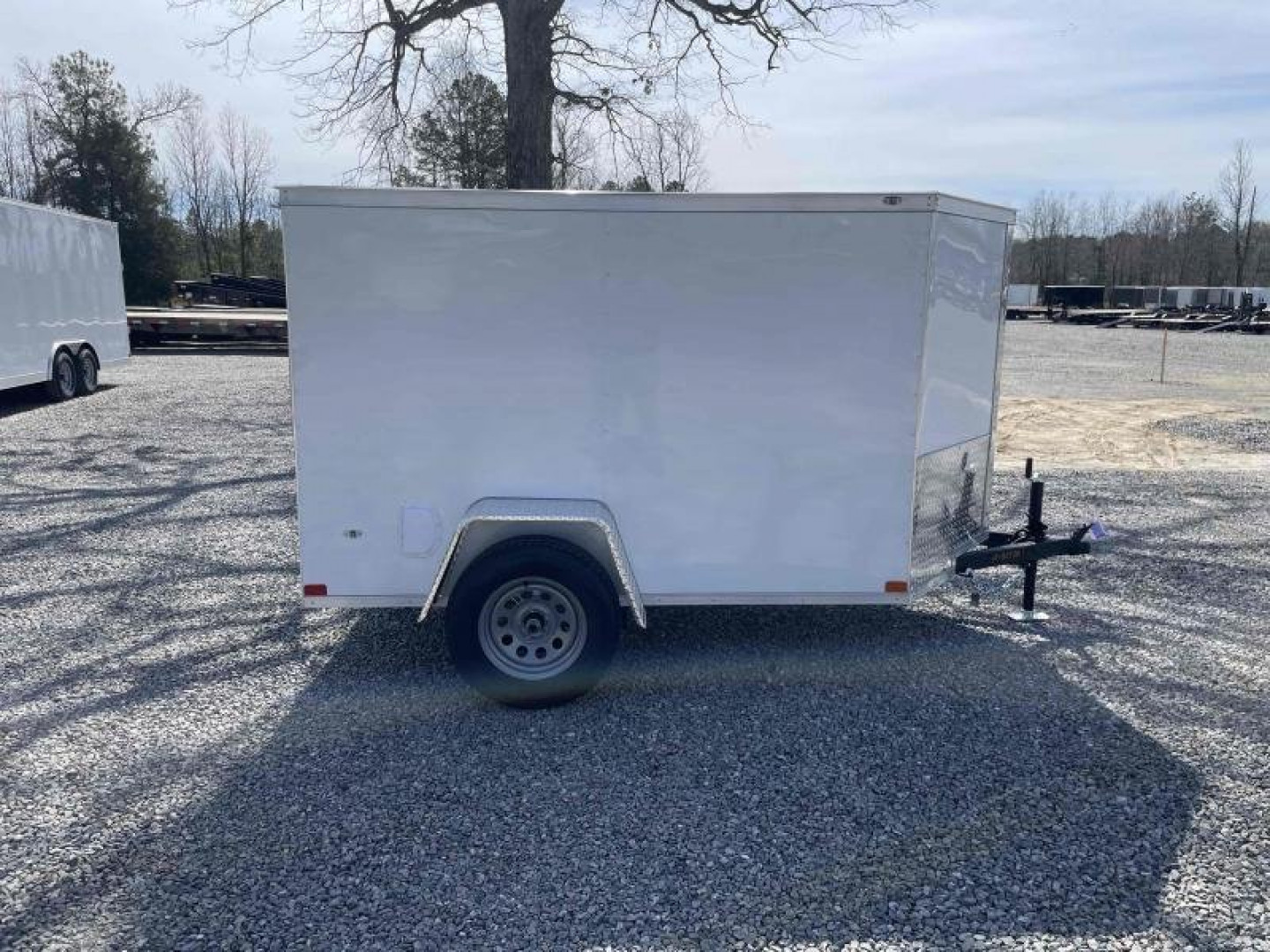 New 2025 Covered Wagon 5x8 Gold Series w/ Single Swing Door