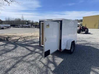New 2025 Covered Wagon 5x8 Gold Series w/ Single Swing Door