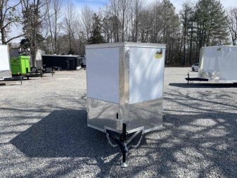 New 2025 Covered Wagon 5x8 Gold Series w/ Single Swing Door