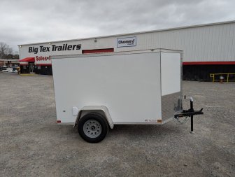 New 2025 Covered Wagon 5x8 Gold Series w/ Single Swing Door