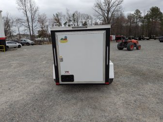 New 2025 Covered Wagon 5x8 Gold Series w/ Single Swing Door