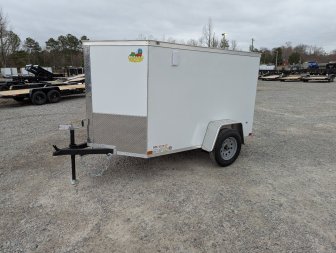 New 2025 Covered Wagon 5x8 Gold Series w/ Single Swing Door