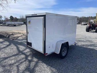 New 2025 Covered Wagon 5x8 Gold Series w/ Single Swing Door