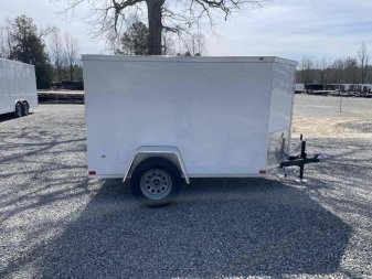 New 2025 Covered Wagon 5x8 Gold Series w/ Single Swing Door