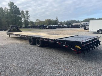 New 2025 Big Tex 35+5 22GN Gooseneck w/ Mega Ramps 23900 GVWR