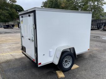 New 2025 Covered Wagon 5x8 Gold Series w/ Ramp Door