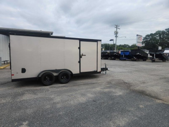 New 2024 Covered Wagon Trailers Covered Wagon 7x16 Gold Series w/ Ramp Cargo / Enclosed Trailer