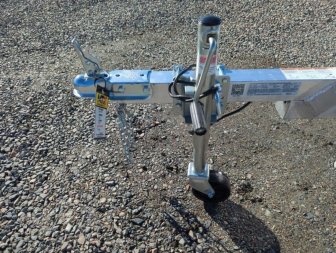 New 2025 Aluma 548 w/ 12" Solid Sides and Tailgate Utility Trailer