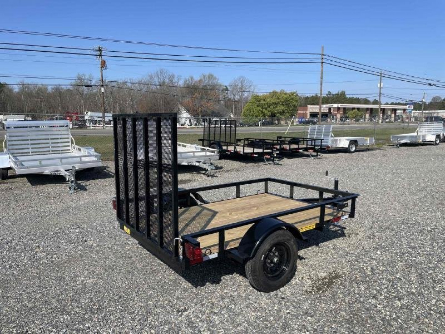 New 2025 Down 2 Earth Trailers 5x8 w/ Gate