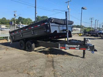 New 2024 Diamond C  Deck-over Dump Trailer 15K GVWR