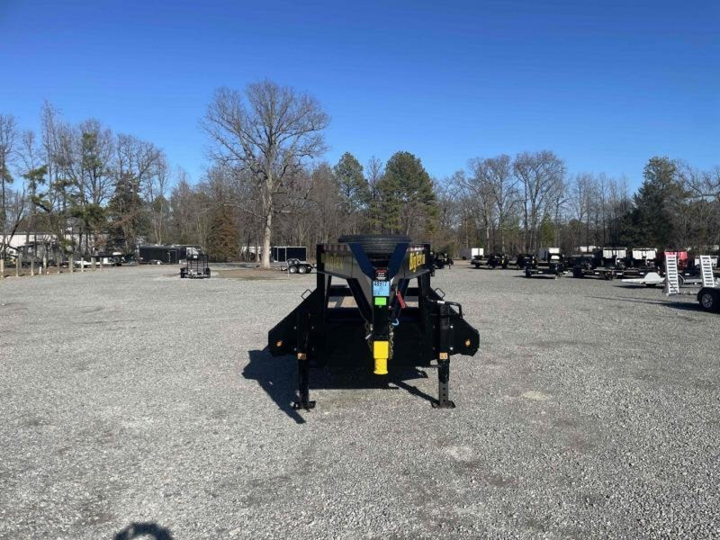 New 2025 Big Tex 20+5 22GN  Gooseneck w/ Fold Up Ramps 23900 GVWR