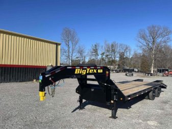 New 2025 Big Tex 20+5 22GN  Gooseneck w/ Fold Up Ramps 23900 GVWR
