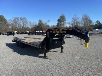 New 2025 Big Tex 20+5 22GN  Gooseneck w/ Fold Up Ramps 23900 GVWR