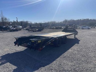 New 2025 Big Tex 20+5 22GN  Gooseneck w/ Fold Up Ramps 23900 GVWR