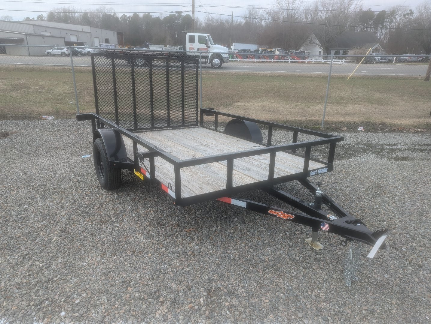 New 2024 Down 2 Earth Trailers 6x10 w/ Gate