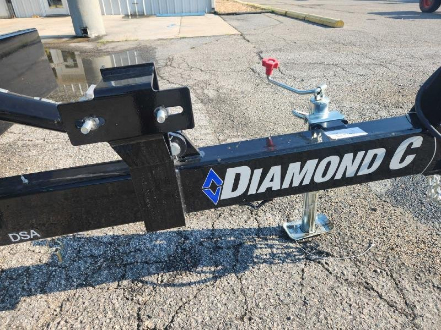 New 2024 Diamond C DSA 107 6x10 Tilt Trailer 7000 GVWR
