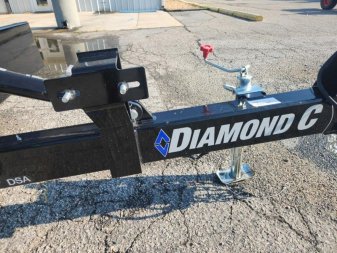 New 2024 Diamond C DSA 107 6x10 Tilt Trailer 7000 GVWR