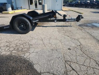New 2024 Diamond C DSA 107 6x10 Tilt Trailer 7000 GVWR