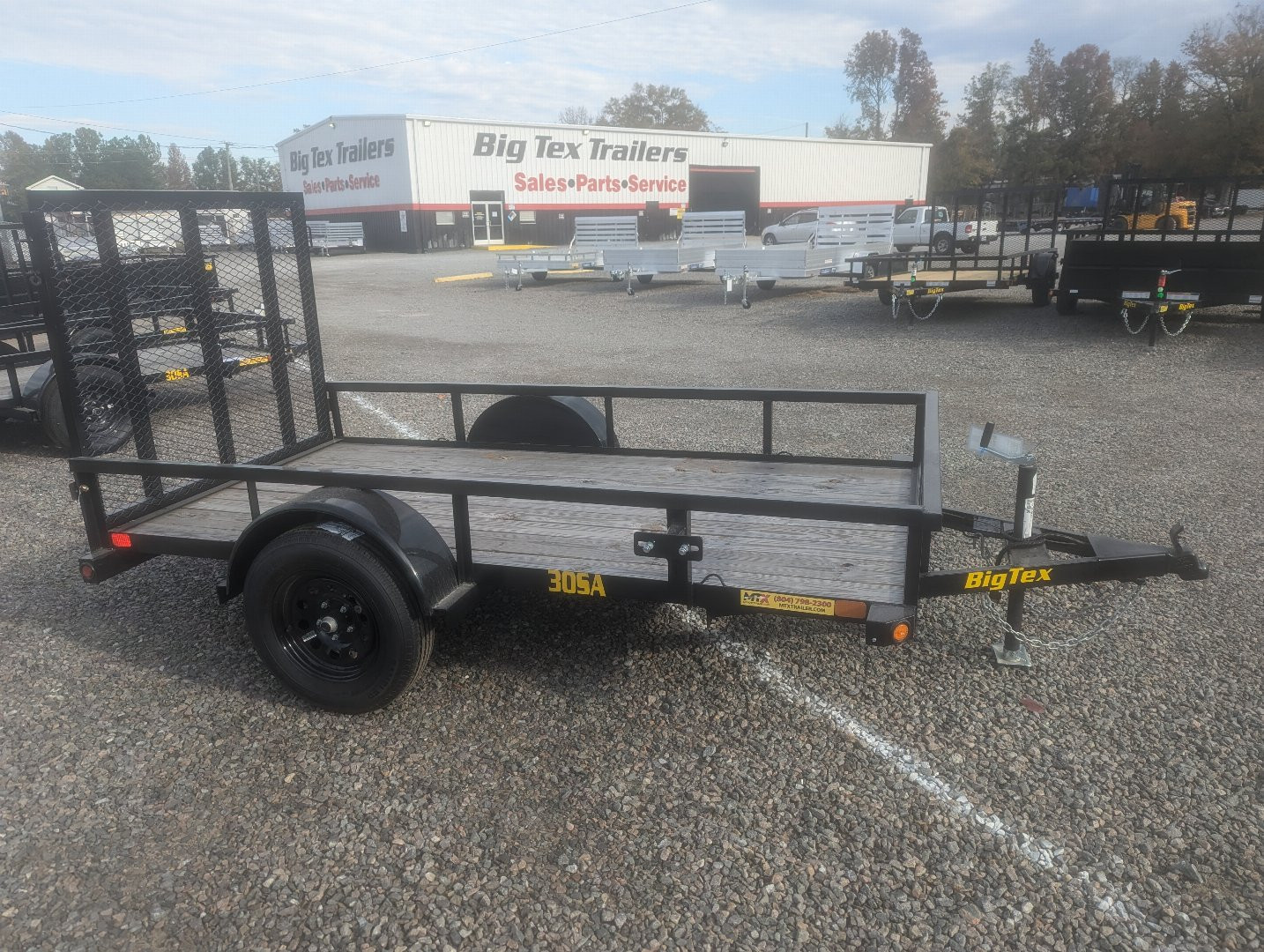 New 2024 Big Tex 5x10 30SA w/ 4' Spring Assist Tailgate