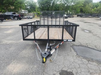 New 2024 Down 2 Earth Trailers 6x10 w/ 2ft Expanded Sides and Gate