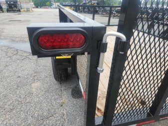 New 2024 Down 2 Earth Trailers 6x10 w/ 2ft Expanded Sides and Gate