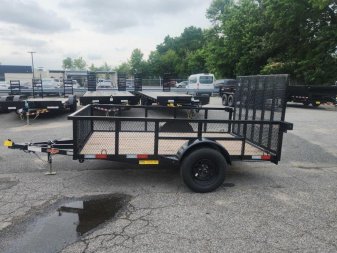 New 2024 Down 2 Earth Trailers 6x10 w/ 2ft Expanded Sides and Gate